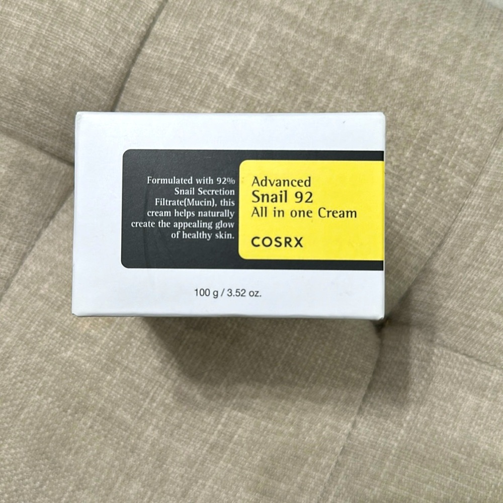 NIB COSRX Advanced Snail 92 All in One Cream 3.52 oz
